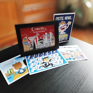Cartes postales Caricatures Sports