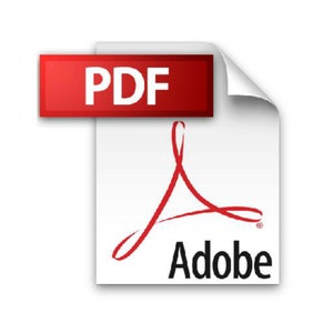 Puede incluir: Un icono rojo con la palabra "PDF" en texto blanco. El icono es una letra estilizada "A" con una l&iacute;nea curva que se extiende desde la parte superior de la letra. El texto "Adobe" est&aacute; debajo de la letra "A" en texto negro.