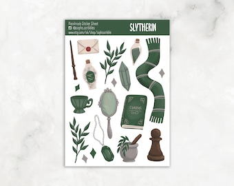 Featured image of post View 10 Aesthetic Harry Potter Stickers Slytherin