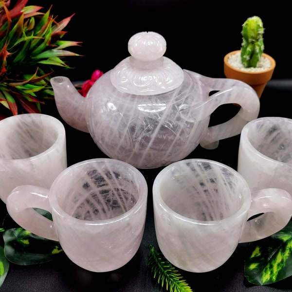 Healing Crystal Tea Set Etsy