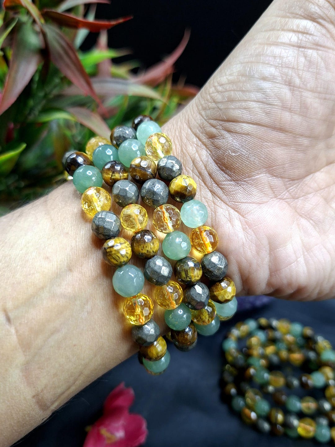 Wealth Maker Gemstone Bracelet - Attract Prosperity With Nature's ...