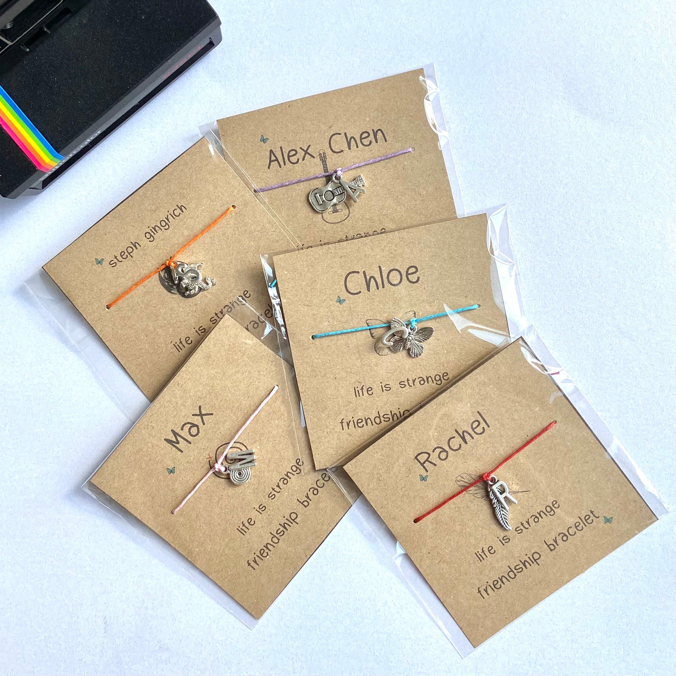 x1 Life is Strange Wish/Tie on Friendship Bracelet