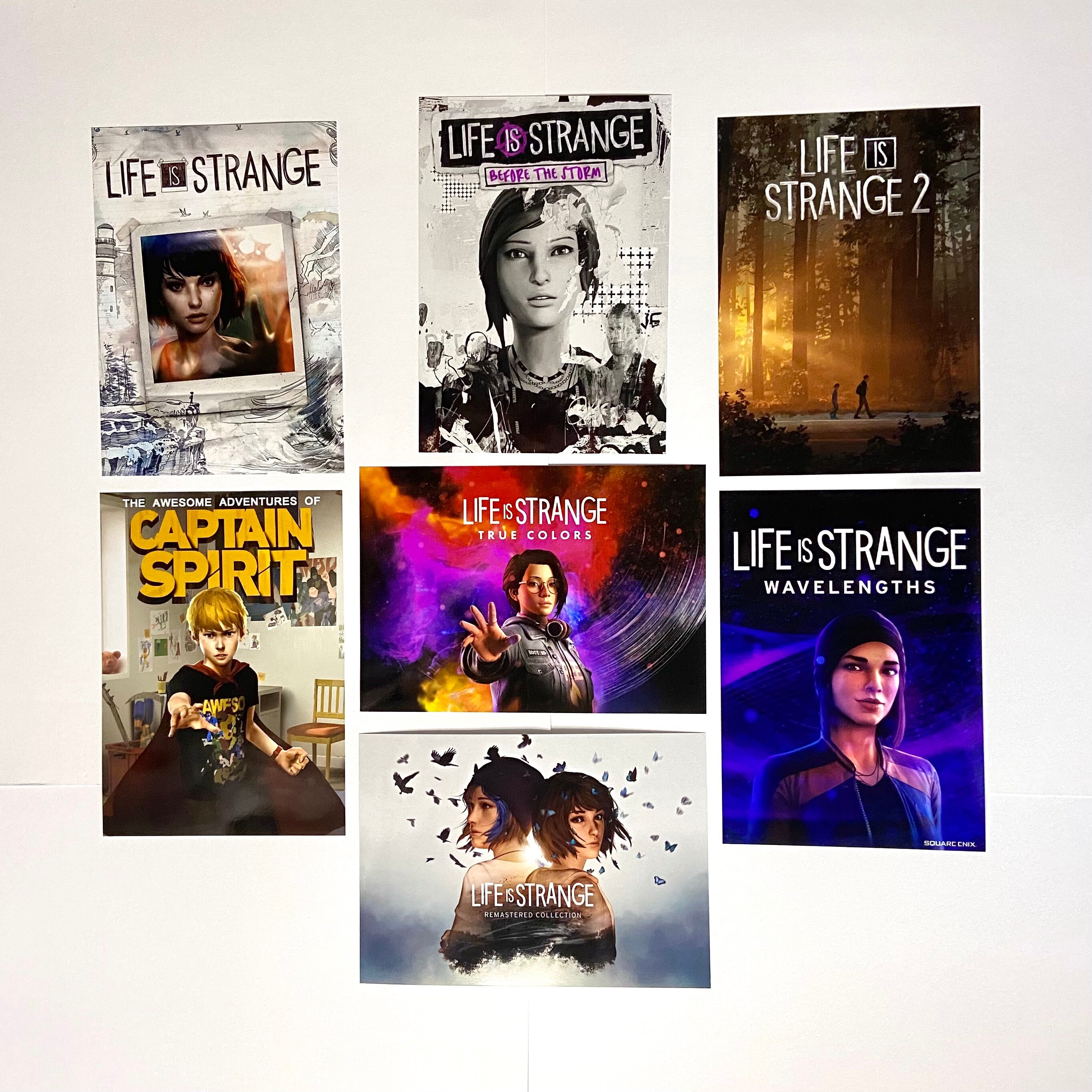 x1 Life is Strange Cover/Poster - 7"x5" Fujifilm Print (LiS…