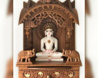 Wooden Temple, House Wooden Temple, Designer Wooden Temple for Home, Worship and Religious occasions