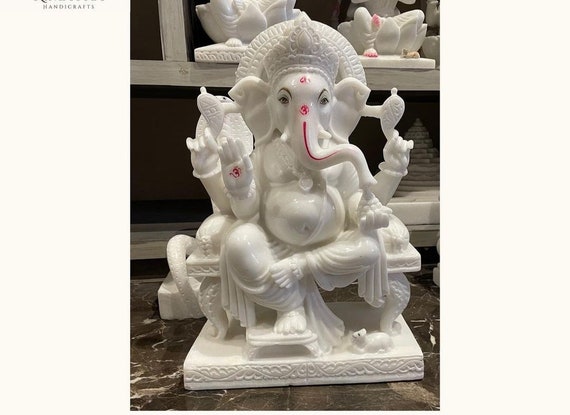Marble Ganpati Statue, Ganpati Murti, Ganesh statue