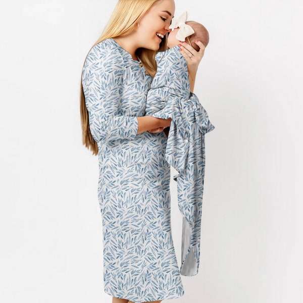 Swaddle And Robe Setnull
