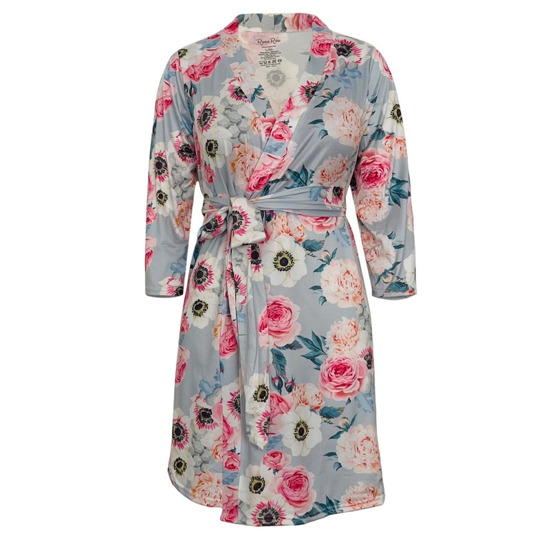 Maternity Robe Mommy Robe and Swaddle Set Mom and Baby Etsy