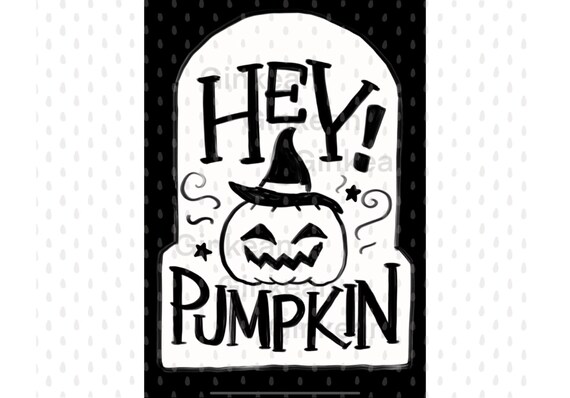 Hey Pumpkin Svg Esp Png Jpg File Digital File Halloween - Etsy