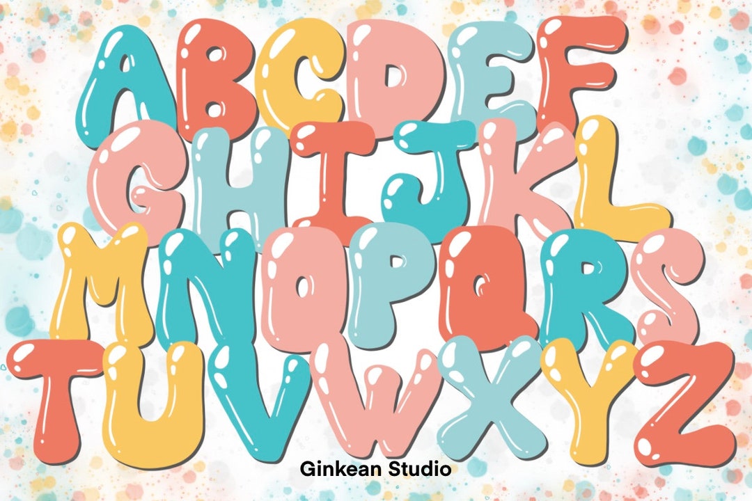 Procreate Stamps 26 Alphabets Brush Stamp Procreate Etsy