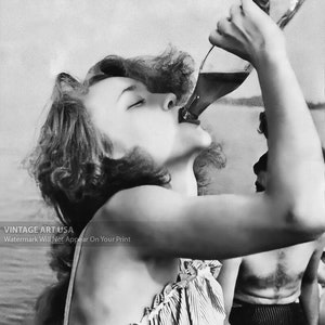 Woman Drinking Bar Art Girl Drinking Gift for Her Home Bar Decor Wine Beer Wall Art Wall Decor Wine Beer Woman Power Bar Cart Art