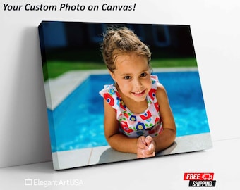 Personalized Photo to Canvas Print – Custom Wall Art from Your Photo