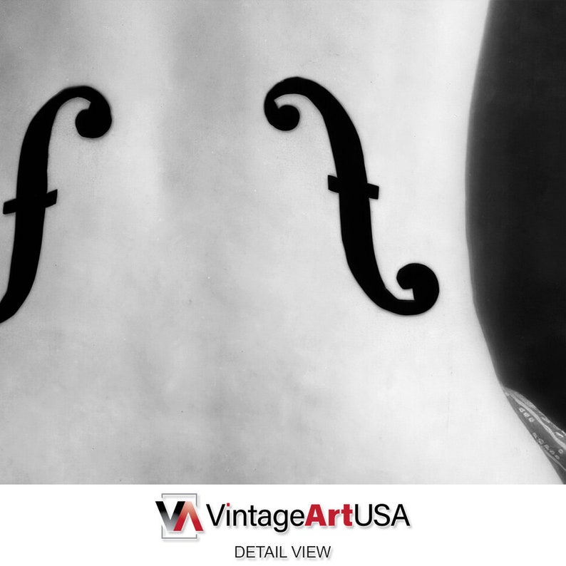 Le Violon Dingres ingress Violin Classic Man Ray 1924 Etsy