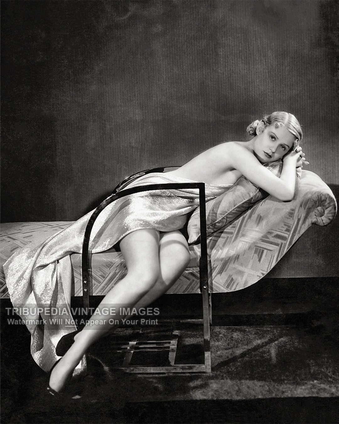 Vintage 1932 Actress Gloria Stuart Photo Seductive Nude - Etsy Singapore