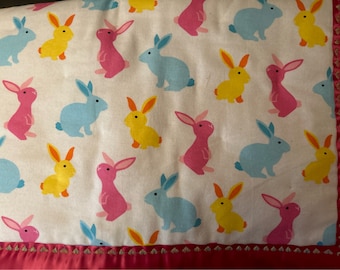 Baby Bunny Flannel blanket