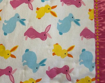 Baby Bunny Flannel blanket