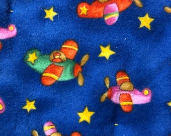 Airplanes! Flannel blanket