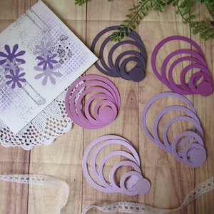Pack de 30 cadres die cuts découpe en papier cartonné 216g pour art journal, scrapbooking, journaling, junk journal, journal