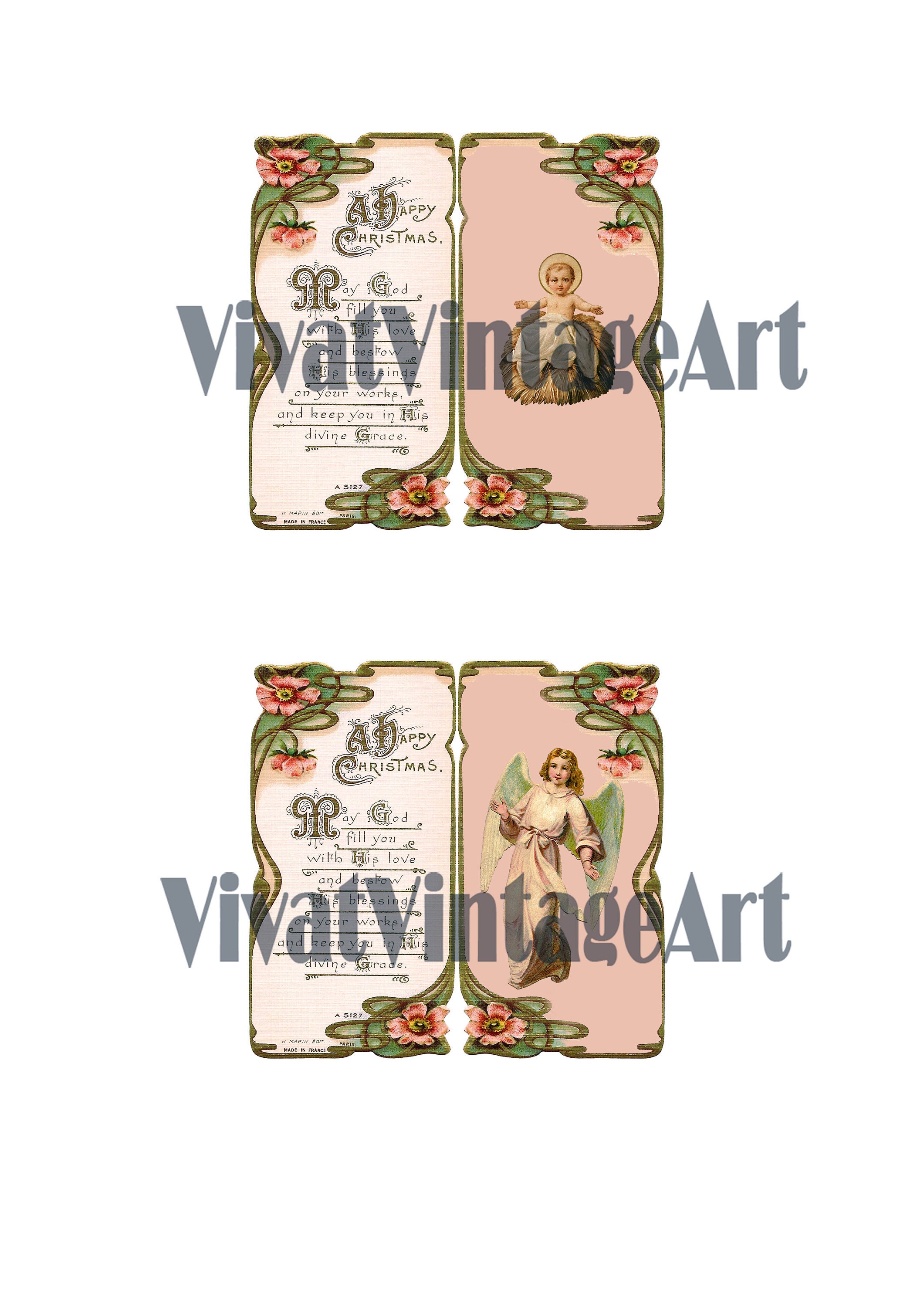 vintage bookmarks digital download instant download jpg