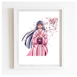 My happy marriage Digital Anime print, Anime poster, Anime printable artwork, Miyo portrait, Manga Portrait Art, Anime gift