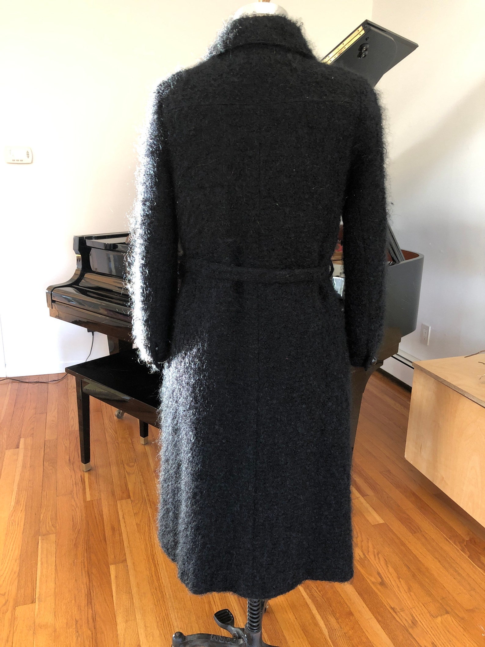 Saks Fifth Avenue Mohair Coat From 70s Etsy