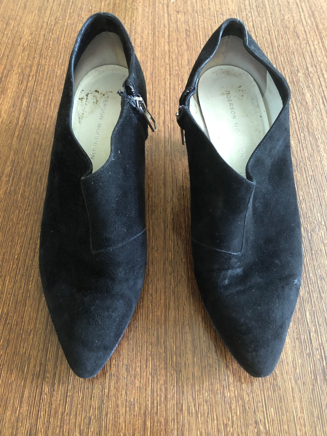 Sigerson Morrison Booties with Kitten Heel, image size:1080x1440