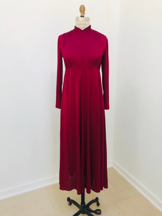 Jewel Tone Ruby Dress