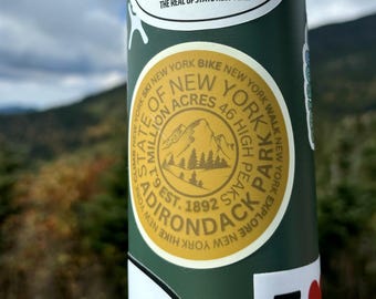Pegatina de marcador de montaña Adirondack: regalo para excursionistas de ADK