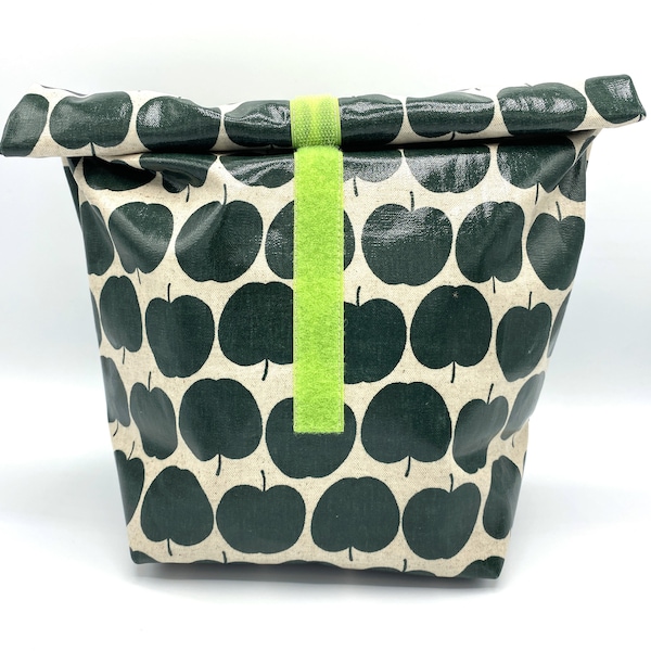 Lunchbag mit Apfelmotiv by Evisewing