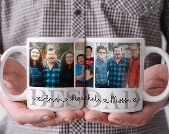 Dad Photo Mug - Photo Mug - Best Dad Mug - Dad's Mug - Dad's Gift - Father's Day Gift