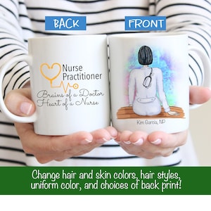 Personalized Nurse Practitioner Mug -  NP Mug - Male or Female Nurse Practitioner Gift - Nurse Practitioner Mug - NP Gift - Customized Mug
