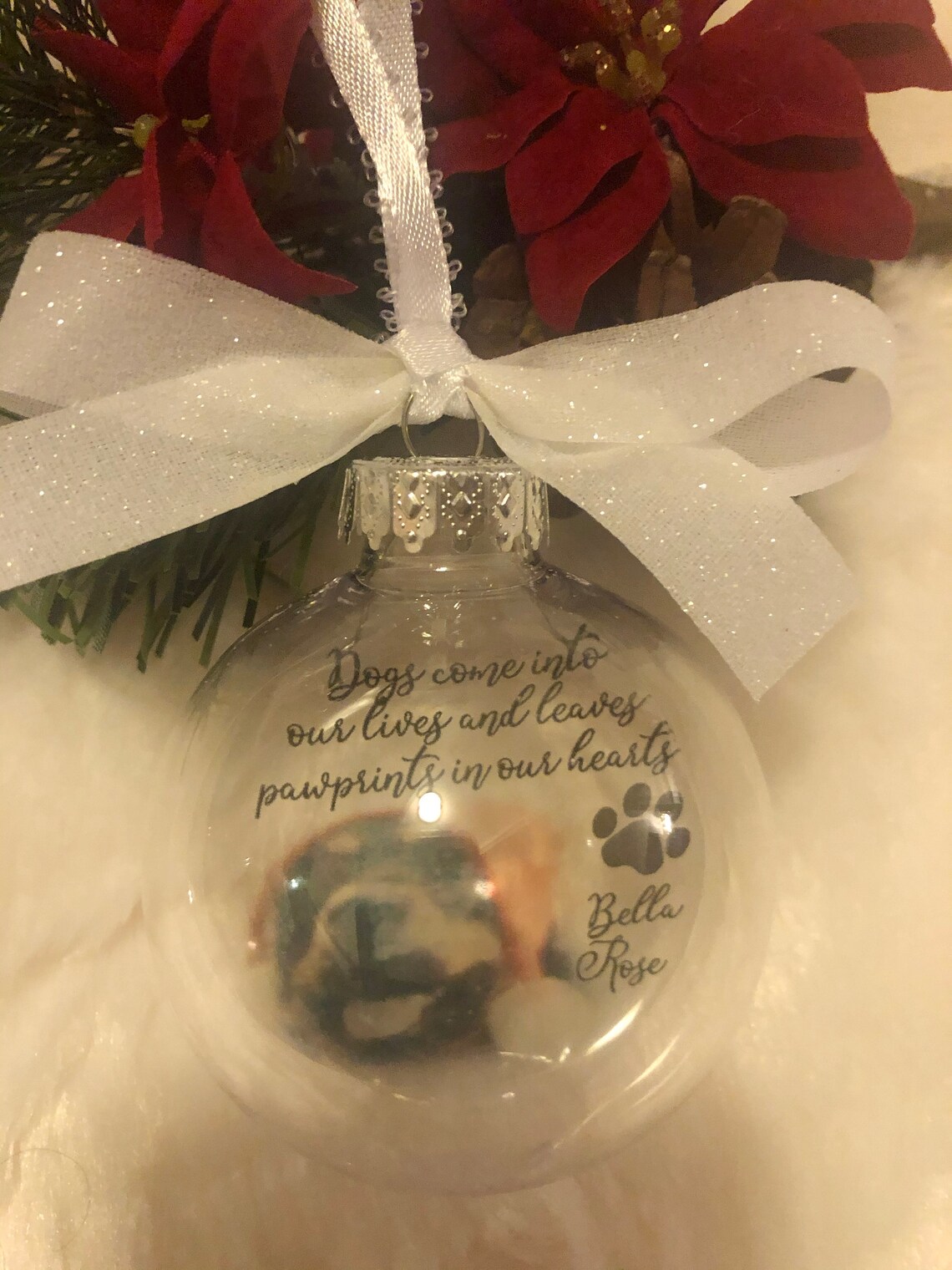 Dogs in Heaven in Memory of Dog Floating Ornament Etsy