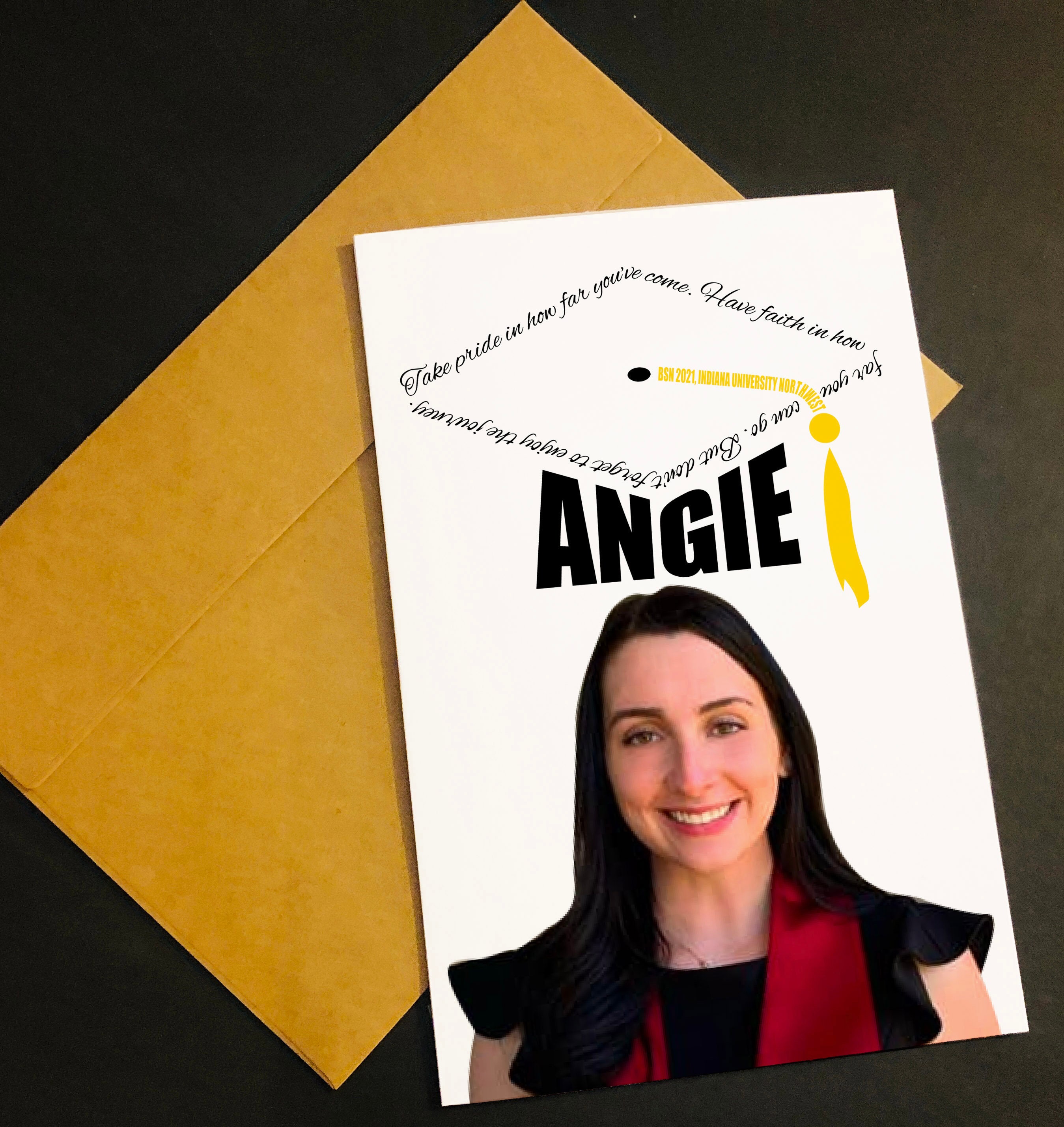 Photo Graduation Card Personalized Graduation Greeting Card Etsy