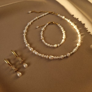 pearl jewelry set