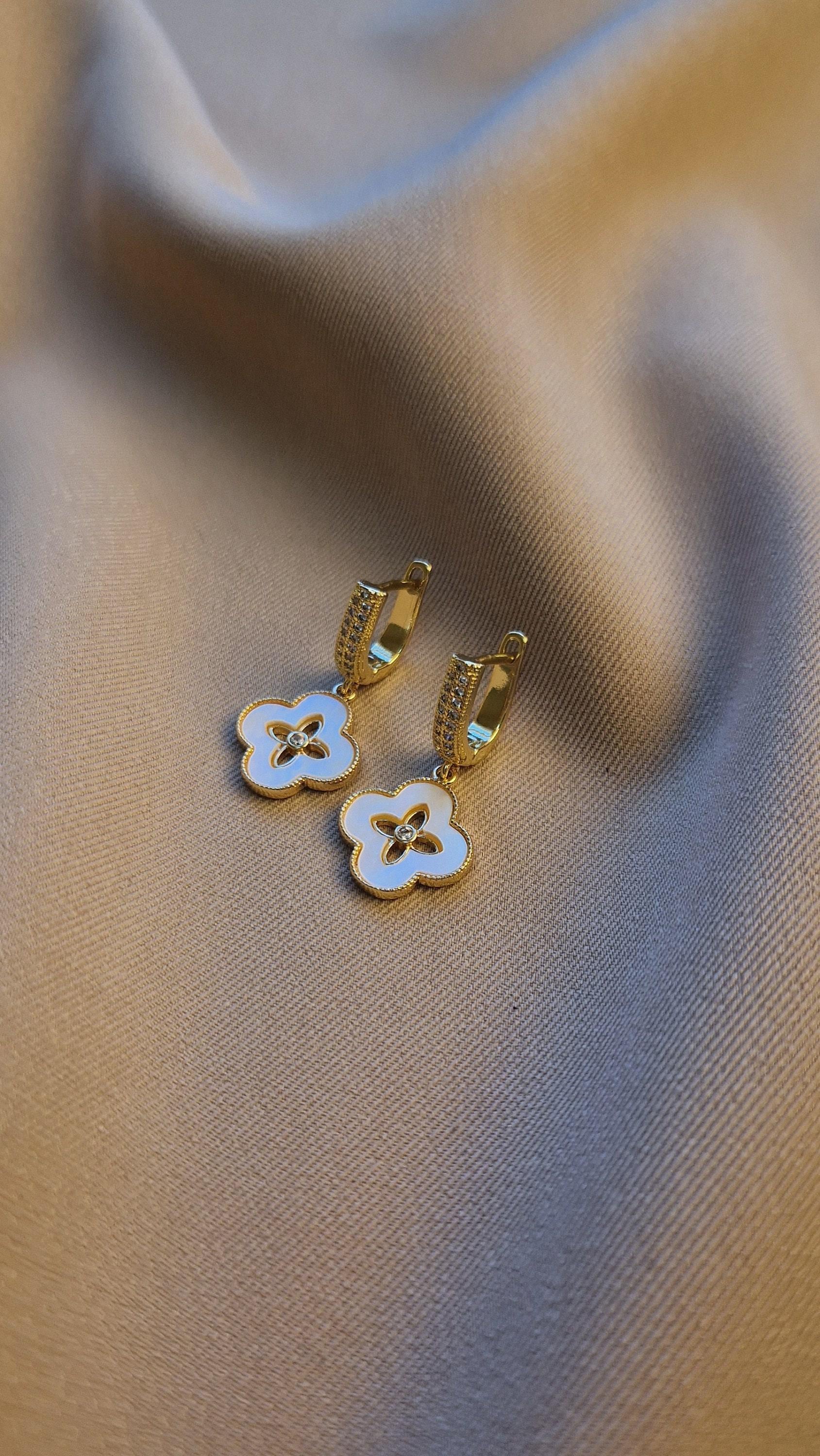 Boucles d'oreilles Trèfle | Rien ne se perd, tout se crée - Rien ne se