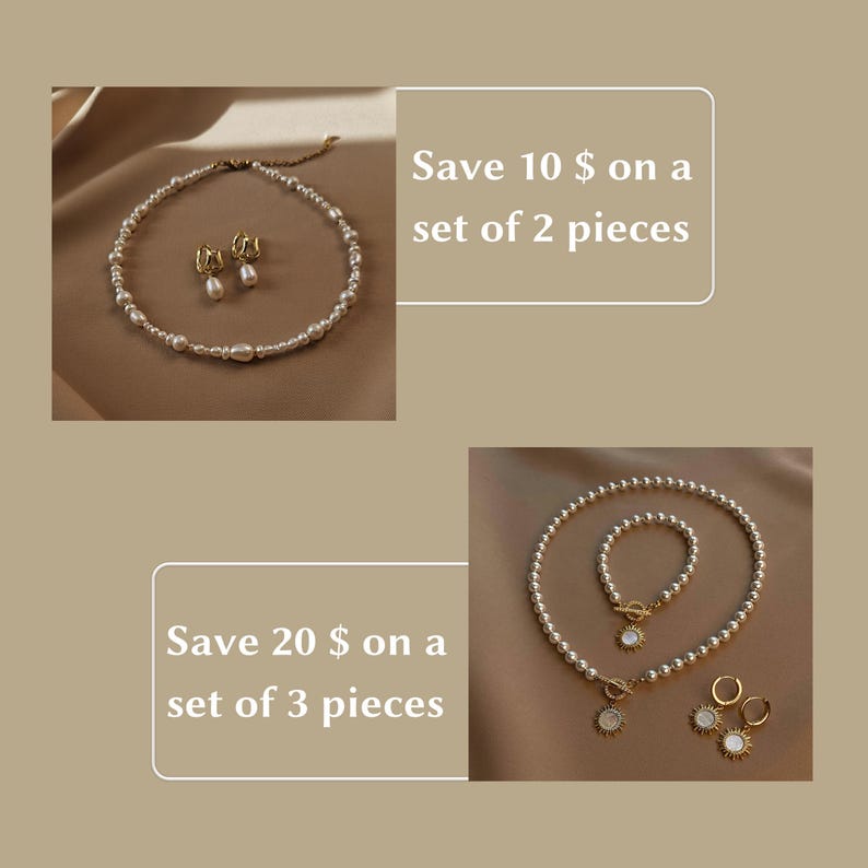 Adjustable Gold Lariat Necklace, Non Tarnish Bolo Tie & Hoop Earrings Set image 5