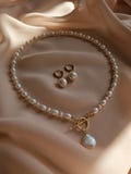 Pearl pendant, Vintage necklace, Dainty Necklace, Real pearl necklace, Handmade necklace, Fresh water pearl, Anniversary women gifts product logo