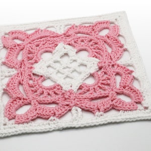 MOTIF celtique grand-mère carré - grand-mère carré - motif au crochet PDF avec tutoriel photo et schéma - téléchargement numérique