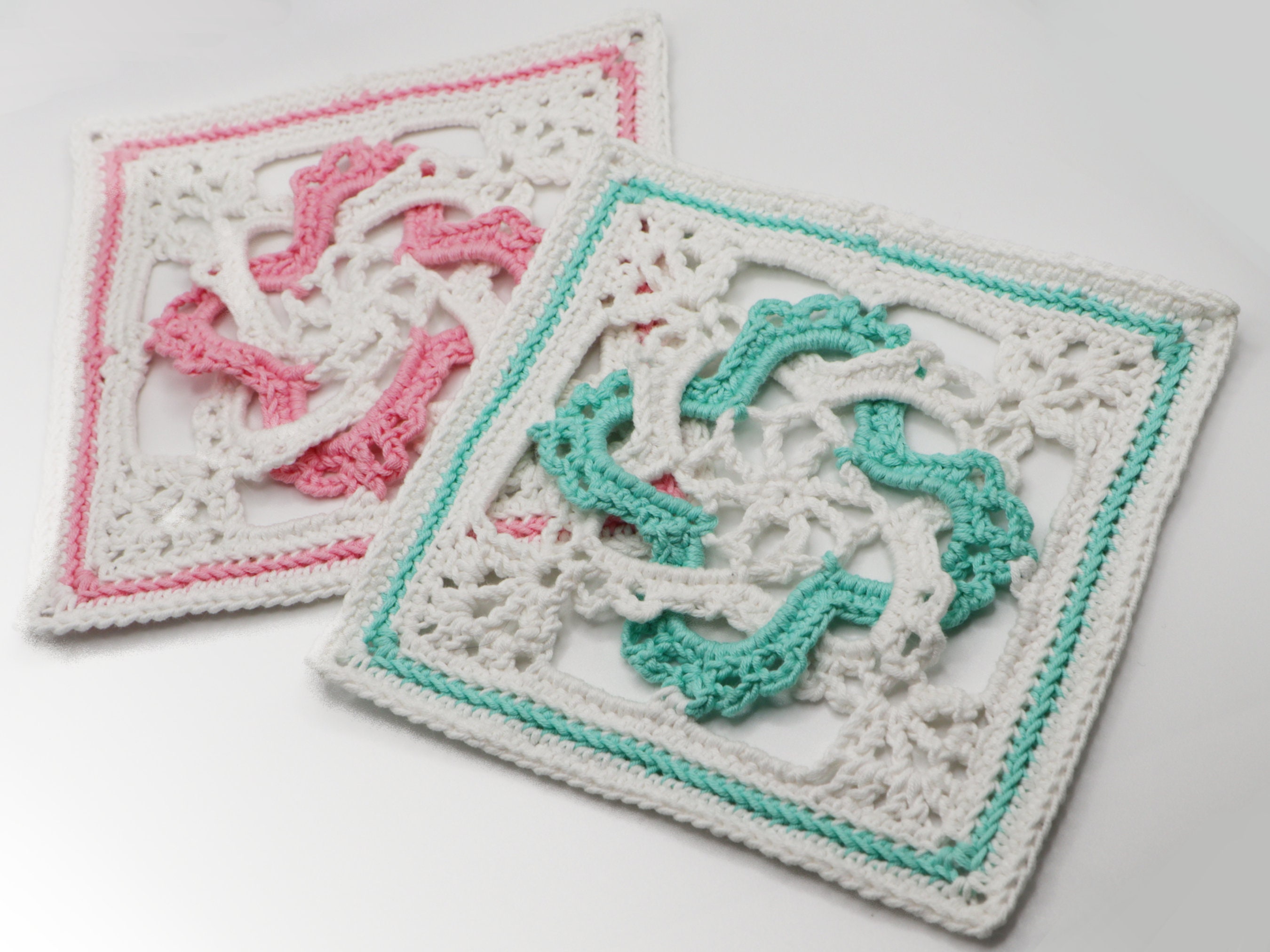 PATTERN Celtic Granny Square - Granny Square - PDF Crochet Pattern with Photo Tutorial and Diagram- Digital download