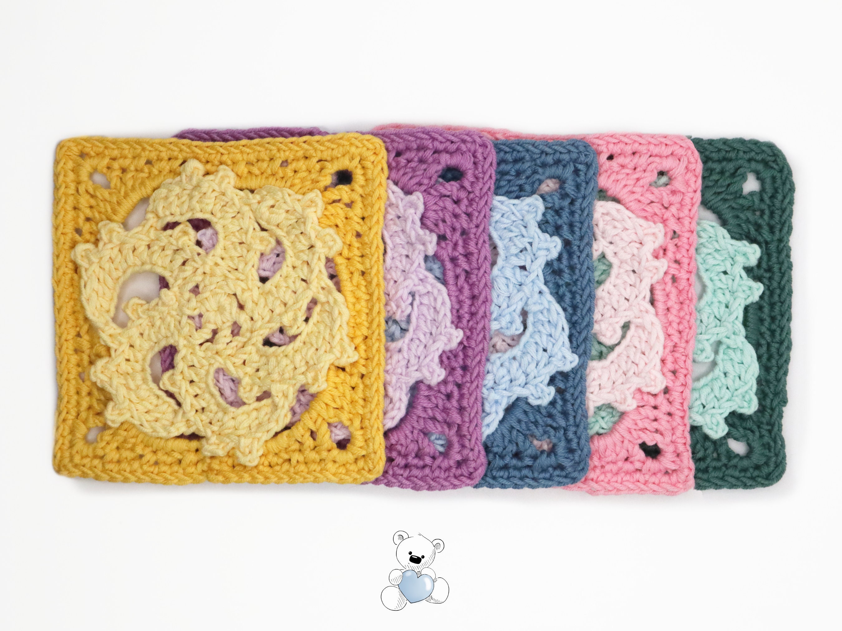 PATTERN Granny Square Celtic Granny Square PDF Crochet Etsy