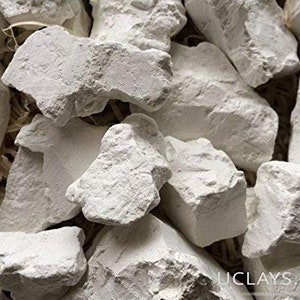 KAOLIN Edible CLAY Chunks Natural, 100 gm (4 oz) - 9 kg (20 lb) - Buy in Bulk (Wholesale), Hot Price, Fast Shipping Worldwide!