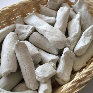 WHITE Pressed Edible CLAY Chunks Natural, 100 gm (4 oz) - 9 kg (20 lb) - Buy in Bulk (Wholesale), Hot Price, Fast Shipping Worldwide!