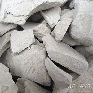 BENTONITE Edible CLAY Chunks Natural, 100 gm 4 oz 9 kg 20 lb Buy in Bulk Wholesale, Hot Price, Fast Shipping Worldwide image 1