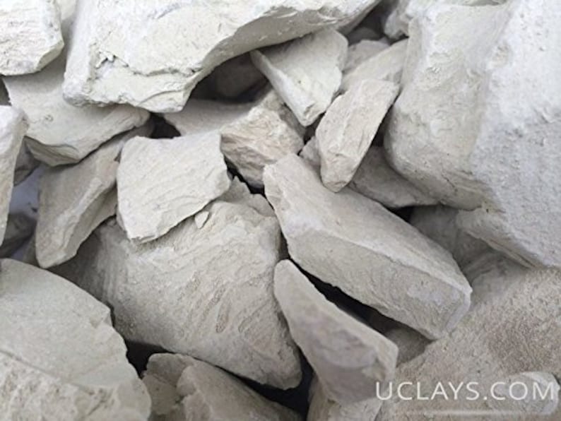 BENTONITE Edible CLAY Chunks Natural, 100 gm 4 oz 9 kg 20 lb Buy in Bulk Wholesale, Hot Price, Fast Shipping Worldwide image 1