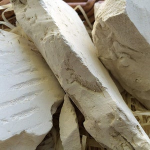 YELLOW Edible CLAY Chunks Natural, 100 gm (4 oz) - 9 kg (20 lb) - Buy in Bulk (Wholesale), Hot Price, Fast Shipping Worldwide!