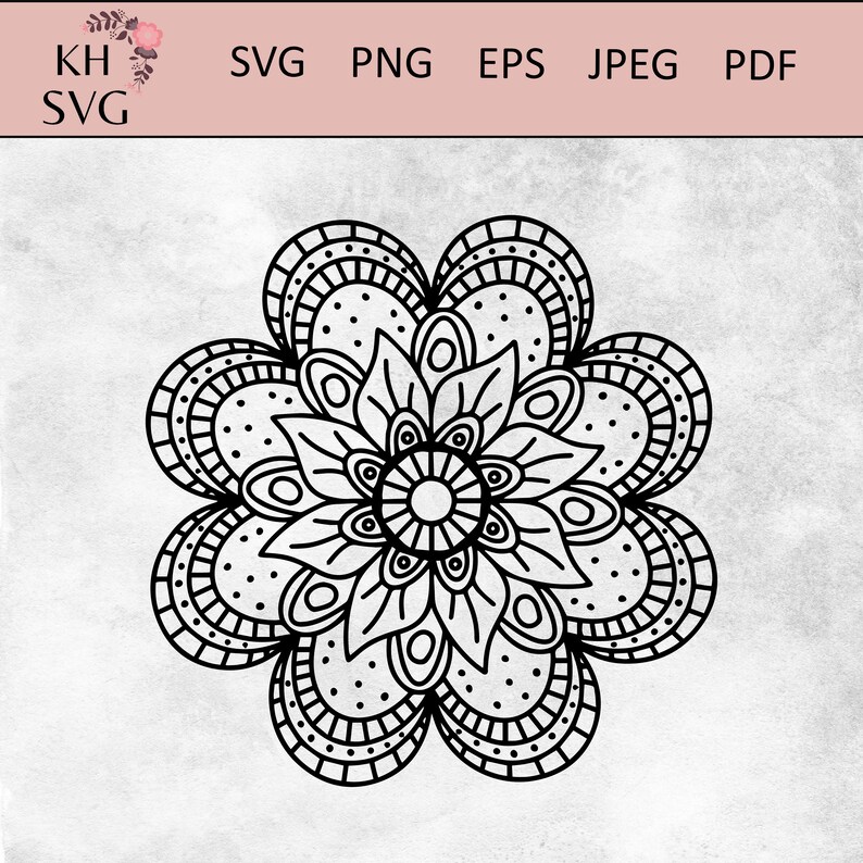 Download Mandala Flower Svg Cricut Svg Mandala Cut File Svg Files 6 Mandalas Svg Svg Clip Art Art Collectibles Delage Com Br