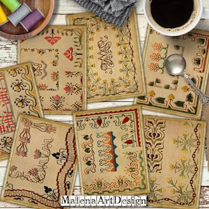 Papers, Vintage, CARD, Digital Cards Printables, Papers For Crafts, Scrapbook, Junk Journal, Includes GIFT printables !!!