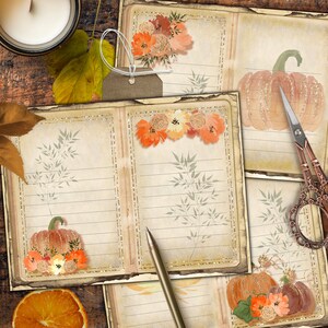 Halloween, Vintage, Cartões, TAGS, Scrapbook, Junk Journal, Cartões Digitais Imprimíveis, Papéis para Artesanato,