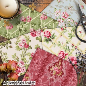 Old Pinned Paper, Vintage, CARD, Digital Cards Printables, Papers For Crafts, Scrapbook, Junk Journal,