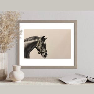The King - Dressuurhengst - Origineel kunstwerk - Equestrain