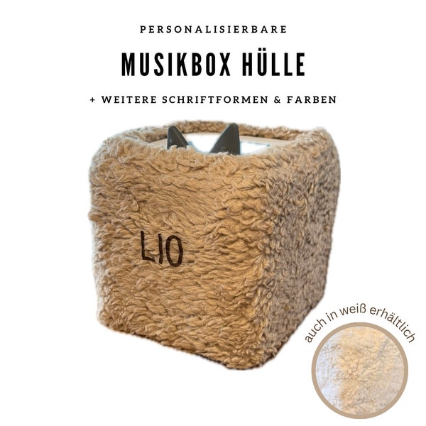 Teddyhülle „LIO“ passend für Toniebox* | personalisierbar | mit Name | Hülle | Sleeve | Teddystoff | Teddy